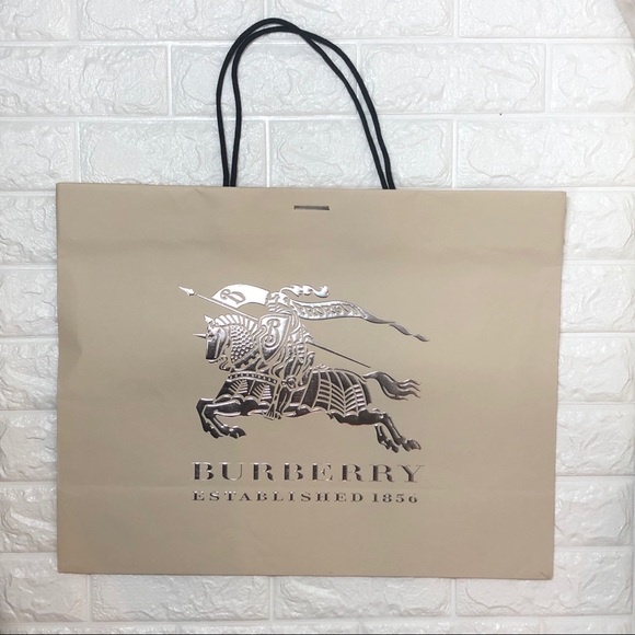 burberry shopping bags